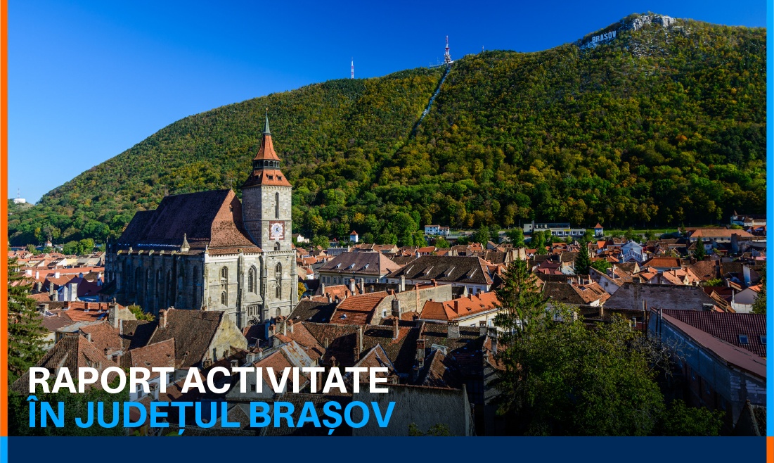 Activitatea continuă în județul Brașov